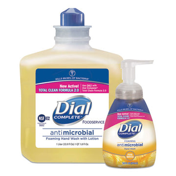 Dial® Professional Antibacterial Foaming Hand Wash, Light Citrus, 7.5 Oz Pump, 8-carton freeshipping - TVN Wholesale